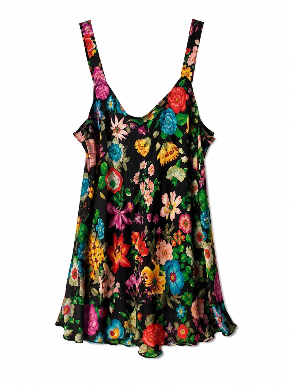 Floral Sleeveless Women's Top